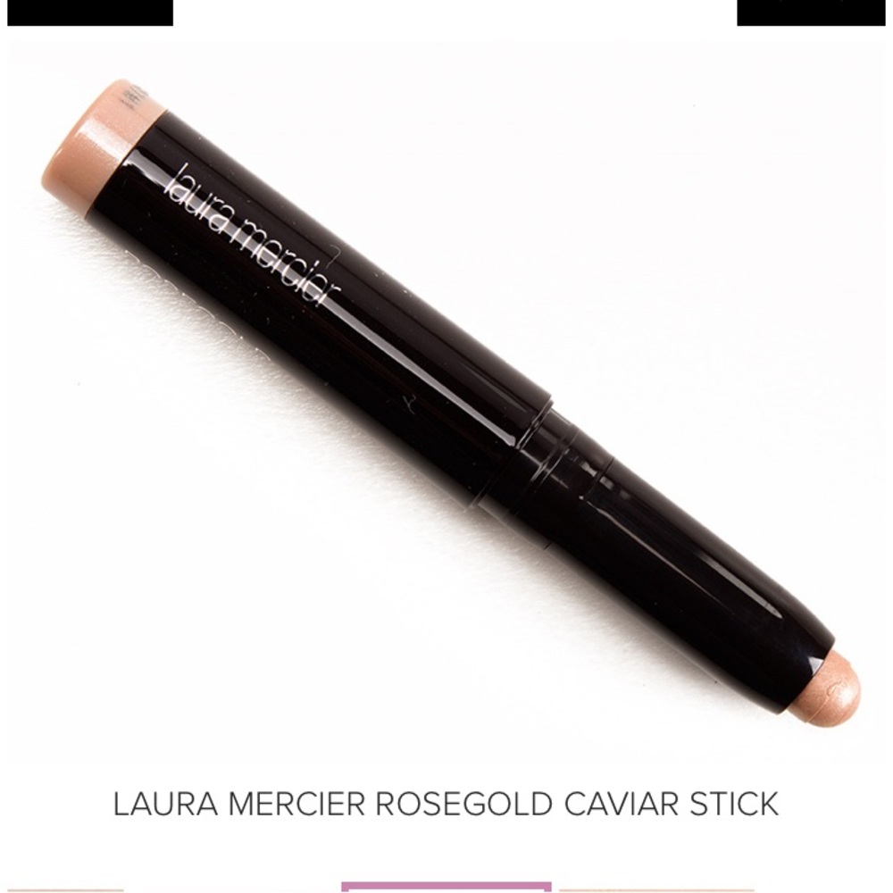 NEW Laura Mercier Caviar Stick Eye Colour Rosegold Eyeshadow Shimmer Light Gold